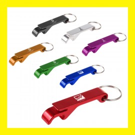 Promotional Aluminum Wrench EDC Bartender Bottle Can Opener Key Ring Keychain with Logo  Promotional Aluminum Wrench EDC Bartender Bottle Can Opener Key Ring Keychain with Logo