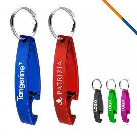 Promotional Coki Aluminum Bottle Opener Keychain