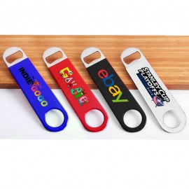 Promotional Oceanside Large Bottle Opener (Black)