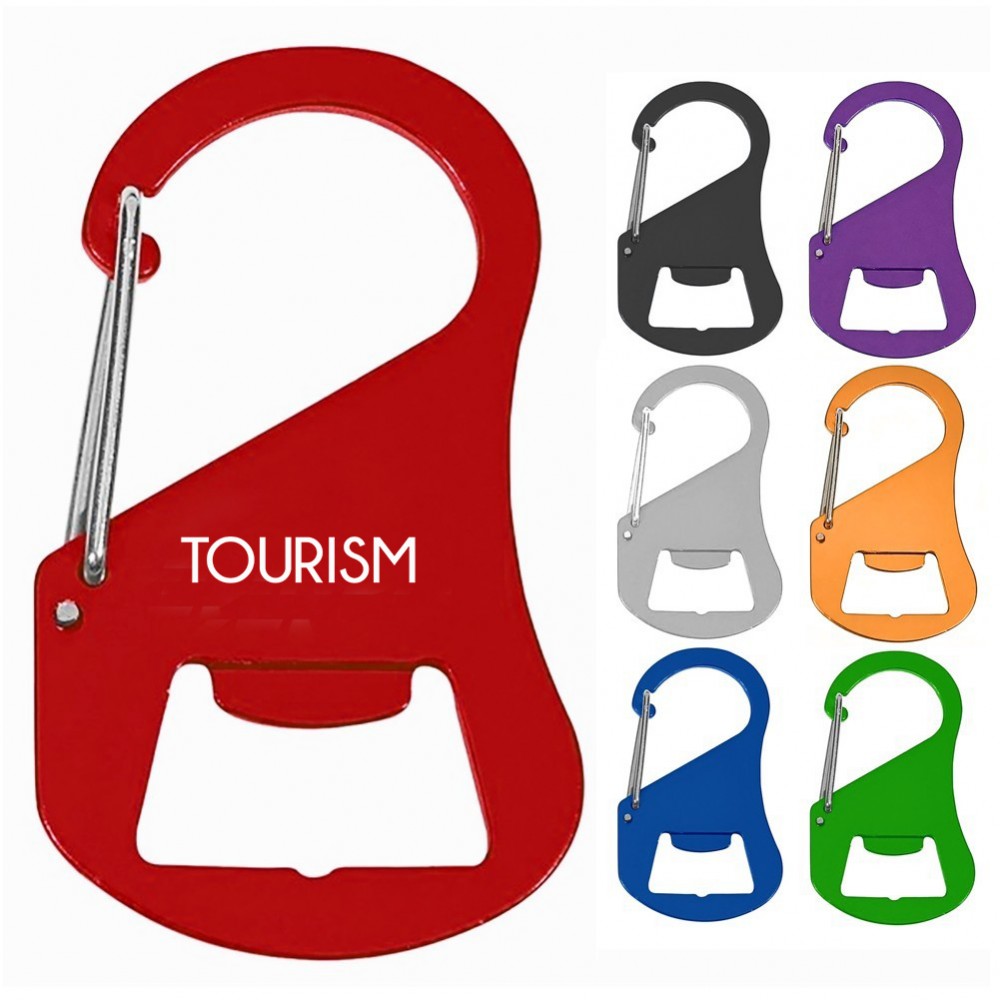 Promotional Aluminum Carainber Bottle Opener