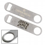 Personalized Antique Pewter Stainless Steel Bottle Opener