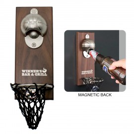 Logo Branded Basketball Bottle Opener  Logo Branded Basketball Bottle Opener