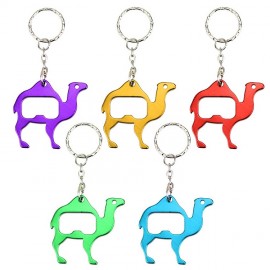 Hollow Camel Bottle Opener Keychain with Logo