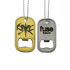 Custom Econo Dog Tag Bottle Opener