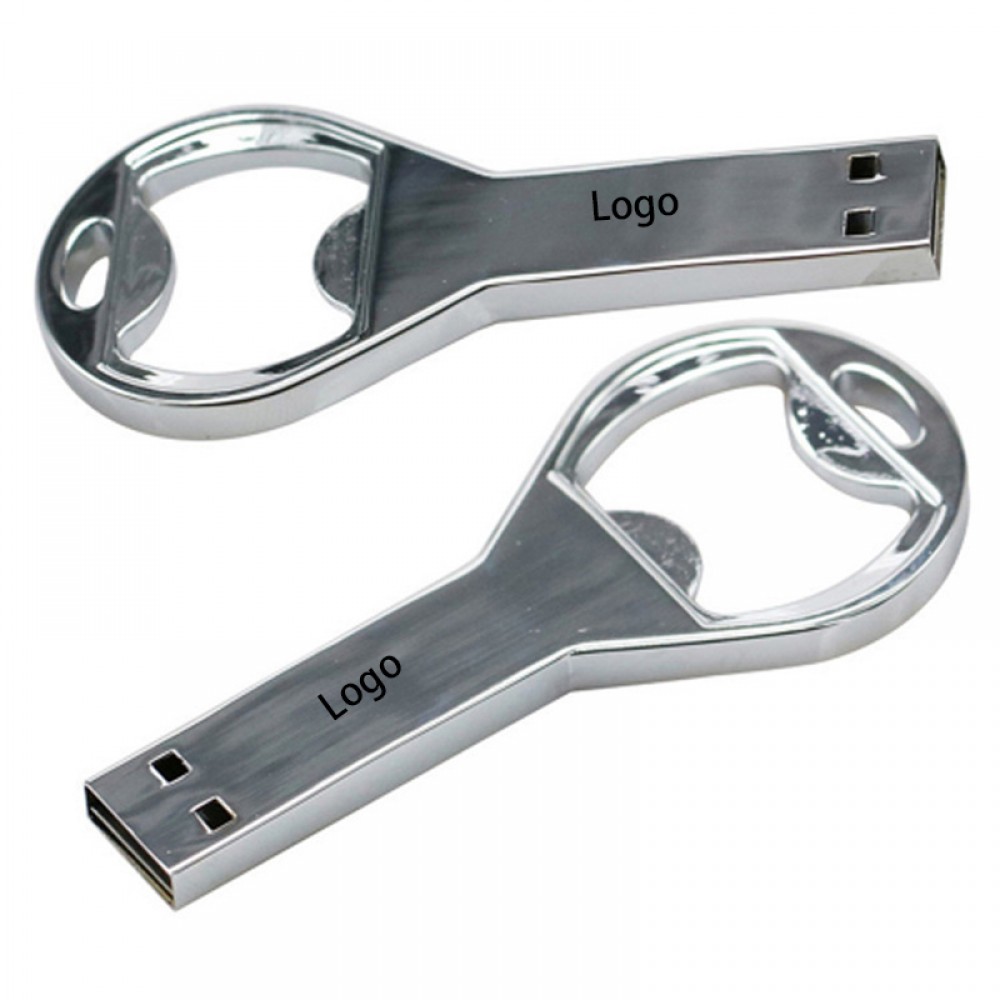 Bottle Opener Metal USB Flash Drive with Logo