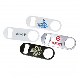 Promotional Short Paddle Style Stainless Steel Bottle Opener  Promotional Short Paddle Style Stainless Steel Bottle Opener
