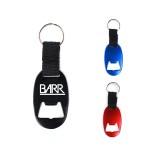 Customized Oval Beer Bottle Opener Keychain