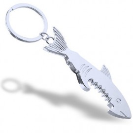 Shark Bottle Opener Keychain with Logo