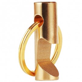 Mini Brass Bottle Opener Keychain with Logo