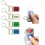 Customized Bottle Opener & Key Chain w/ LED Light