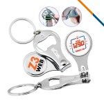 Polo 2 in 1 Bottle Opener with Logo