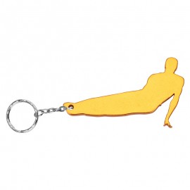 Customized Gymnastics Man Bottle Opener Keychain  Customized Gymnastics Man Bottle Opener Keychain