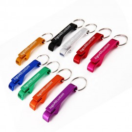 Aluminum Opener Keychain with Logo