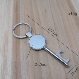 Promotional Key Shape Opener Keychain