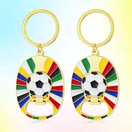 Custom Football Keychain Bottle Opener