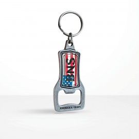 Custom Shape Bottle Opener Key Chain with Logo