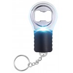 Light Up Bottle Opener w/Key Chain Custom Printed