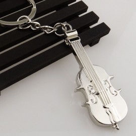 Violin Shaped Bottle Opener Key Chain with Logo  Violin Shaped Bottle Opener Key Chain with Logo