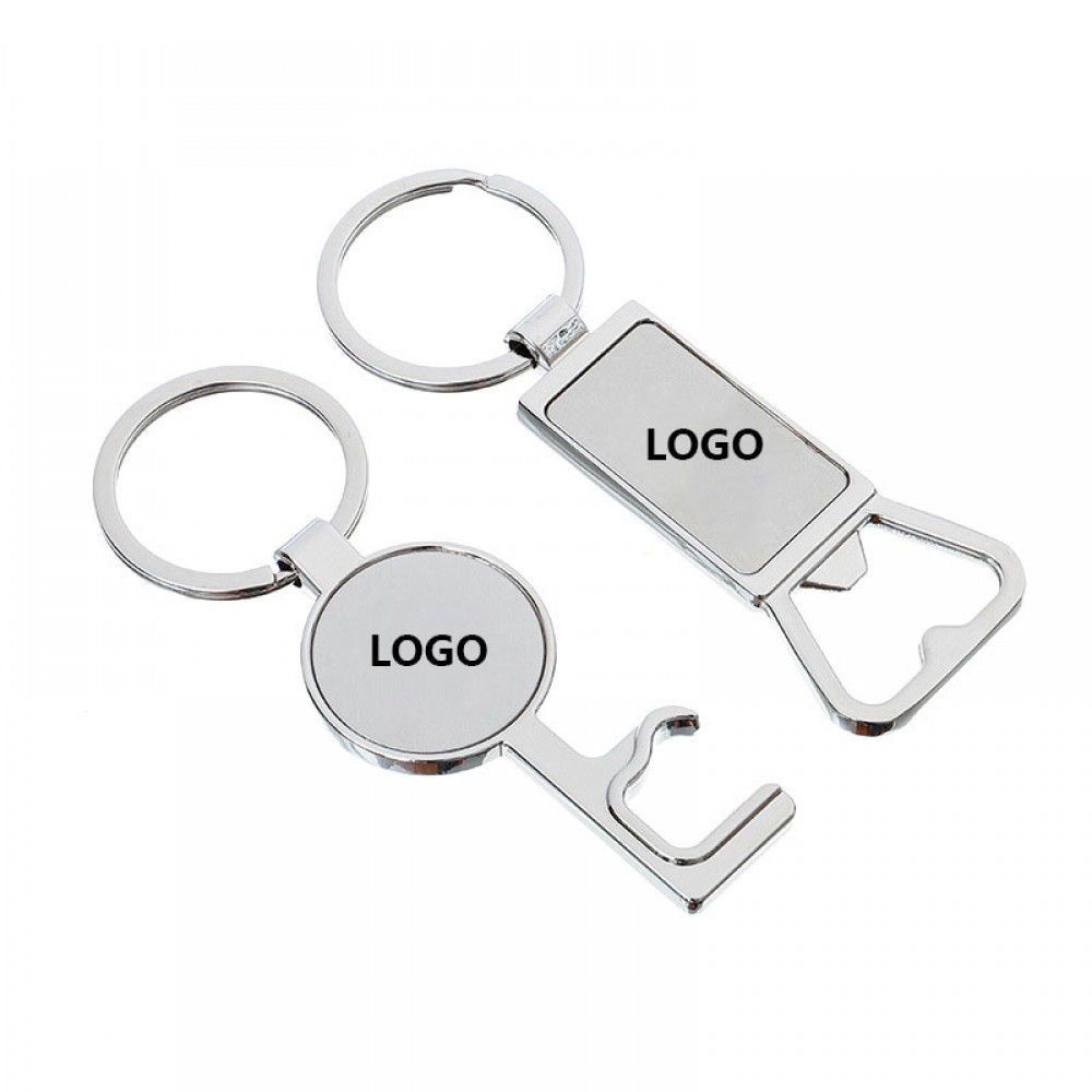 Promotional Metal Phone Holder Bottle Opener Keychain