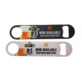 Sublimated Bottle Opener - 1.5 x 7" with Logo