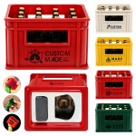 Creative Beer Box Bottle Opener Magnetic Refrigerator Sticker Magnet with Logo