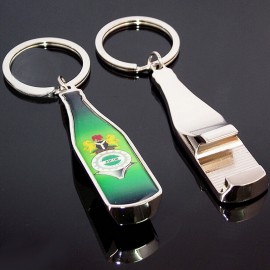 Logo Branded Custom Metal Opener Keychain