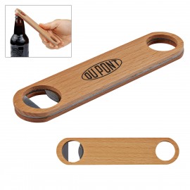 Customized Large Wood Bottle Opener