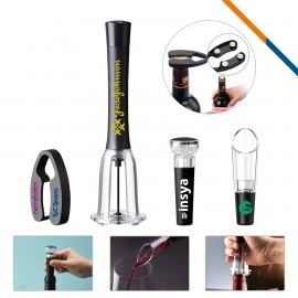 Tasia Wine Opener Set with Logo