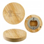 Bamboo Bottle Opener with Logo