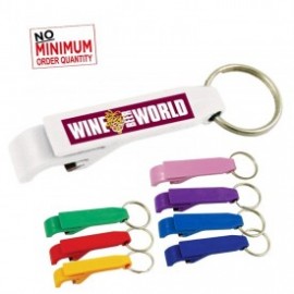 Bottle Opener w/Key Chain-Close out with Logo