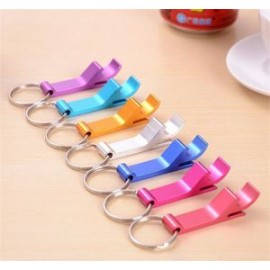 Personalized Aluminum Bottle Opener with Key Chain  Personalized Aluminum Bottle Opener with Key Chain