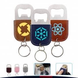 Logo Branded Premium Beer Opener Keychain