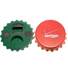 Customized Jumbo Size Bottle Cap Magnetic Bottle Opener