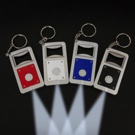 Mini LED Opener Keychain with Logo