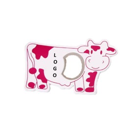 Creative Cow Shape Bottle Opener Fridge Magnet with Logo  Creative Cow Shape Bottle Opener Fridge Magnet with Logo
