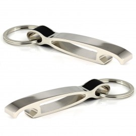 Custom Hollow Metal Bottle Opener Keychain