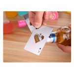 Poker Card Stainless Steel Bottle Opener with Logo