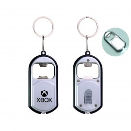 3 in 1? LED Light Key Chain Beer Bottle Opener Keychain Ring with Logo  3 in 1? LED Light Key Chain Beer Bottle Opener Keychain Ring with Logo