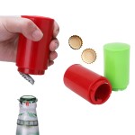 Personalized ABS Beer Bottle Catcher Push Down Color Automatic Bottle Opener