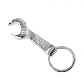 Metal Wrench Bottle Opener Keychain with Logo  Metal Wrench Bottle Opener Keychain with Logo