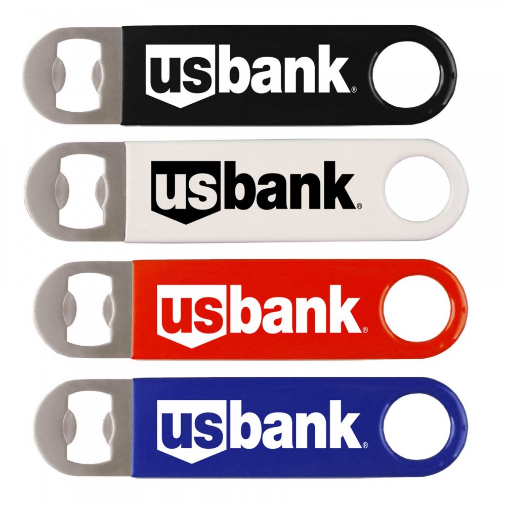 Custom Printed Vinyl Coated Bottle Opener Custom Printed Vinyl Coated Bottle Opener