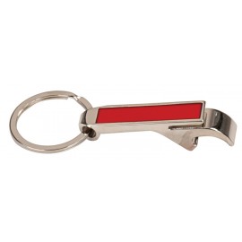 .5" x 2.5" - Metal Bottle Opener Keychains with Logo