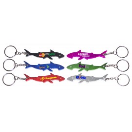 Shark Shape Key Chain with Logo  Shark Shape Key Chain with Logo