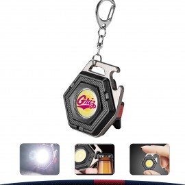 Hexagon 2in1 LED Light with Logo  Hexagon 2in1 LED Light with Logo