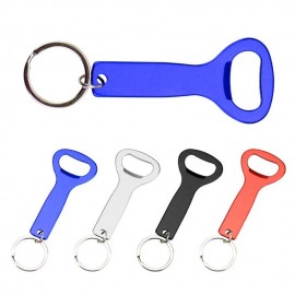 Handle Bottle Opener Keychain with Logo