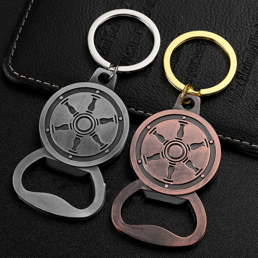 Logo Branded Portable Metal Bottle Opener Key Tag Key Chain for Outdoors Logo Branded Portable Metal Bottle Opener Key Tag Key Chain for Outdoors
