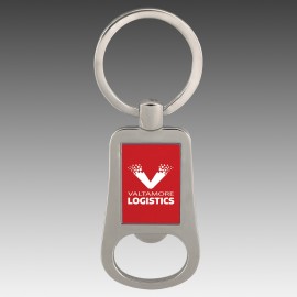 Bottle Opener Keychain - KCM18-02D with Logo