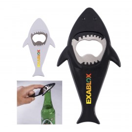 Shark Shaped Bottle Opener with Logo
