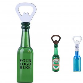 Logo Branded Magnetic Beer Shaped Bottle Opener