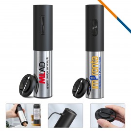 Custom Stanous Electric Wine Opener-Battery powered version  Custom Stanous Electric Wine Opener-Battery powered version